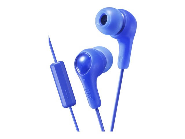 Jvc Auricular Boton Fx7m Gumy Plus Remoto Azul